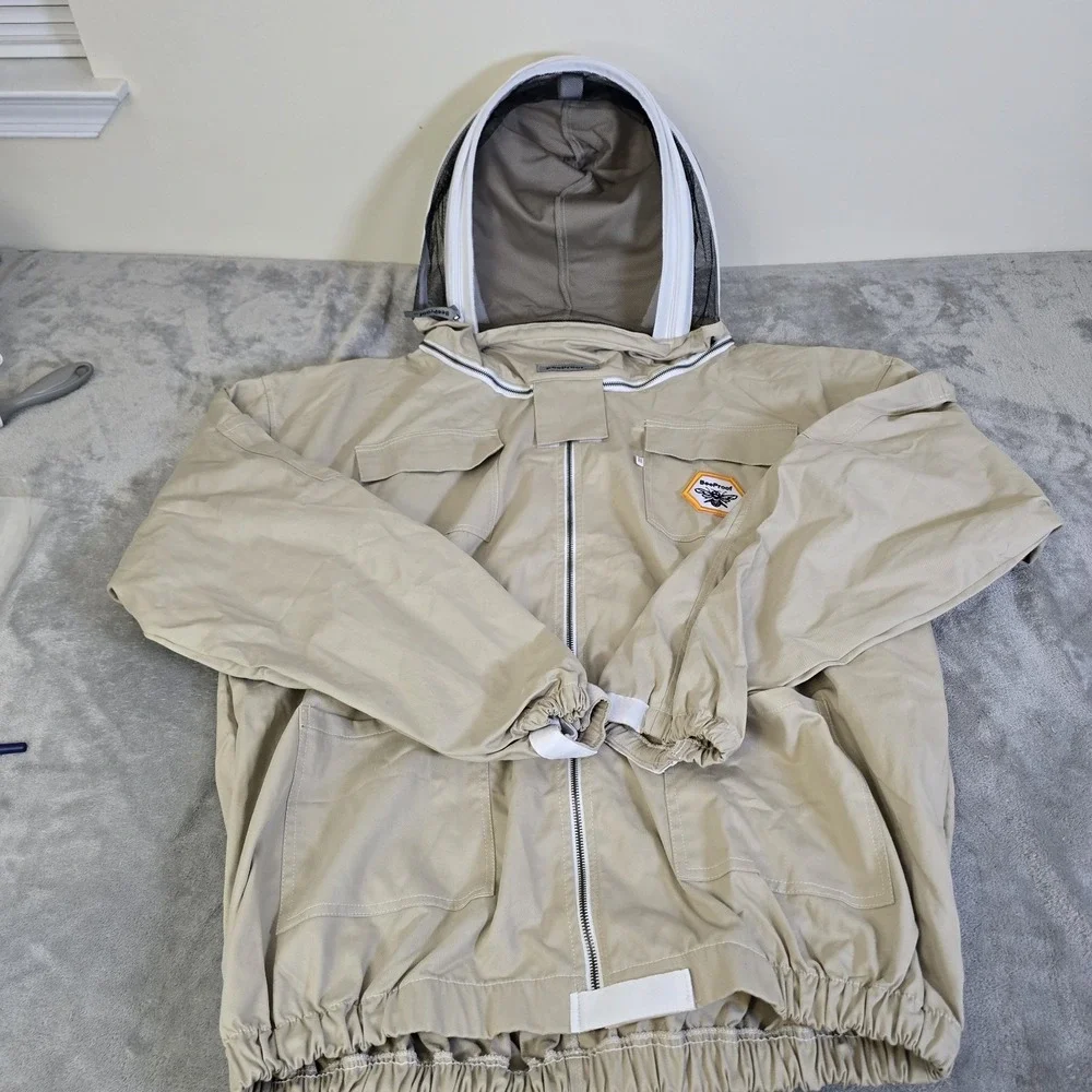 Beeproof Beekeeping Jacket XXL Ultra Ventilated Beekeeper Bee Hat Fencing